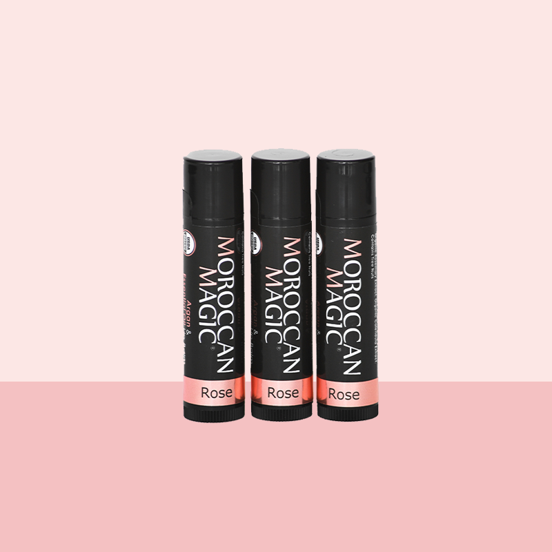 ROSE LIP BALM | 3 PACK – Moroccan Magic